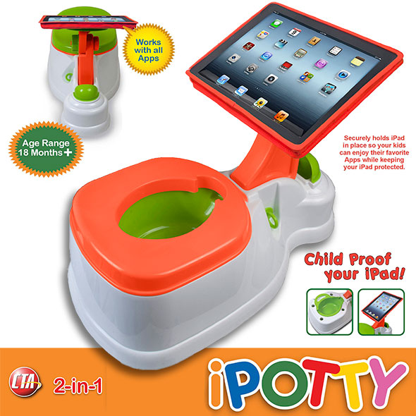 CTA 2-In-1 iPotty with Activity Seat for iPad 