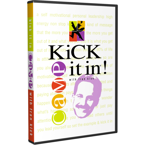 Kick It In Camp DVD (Front)