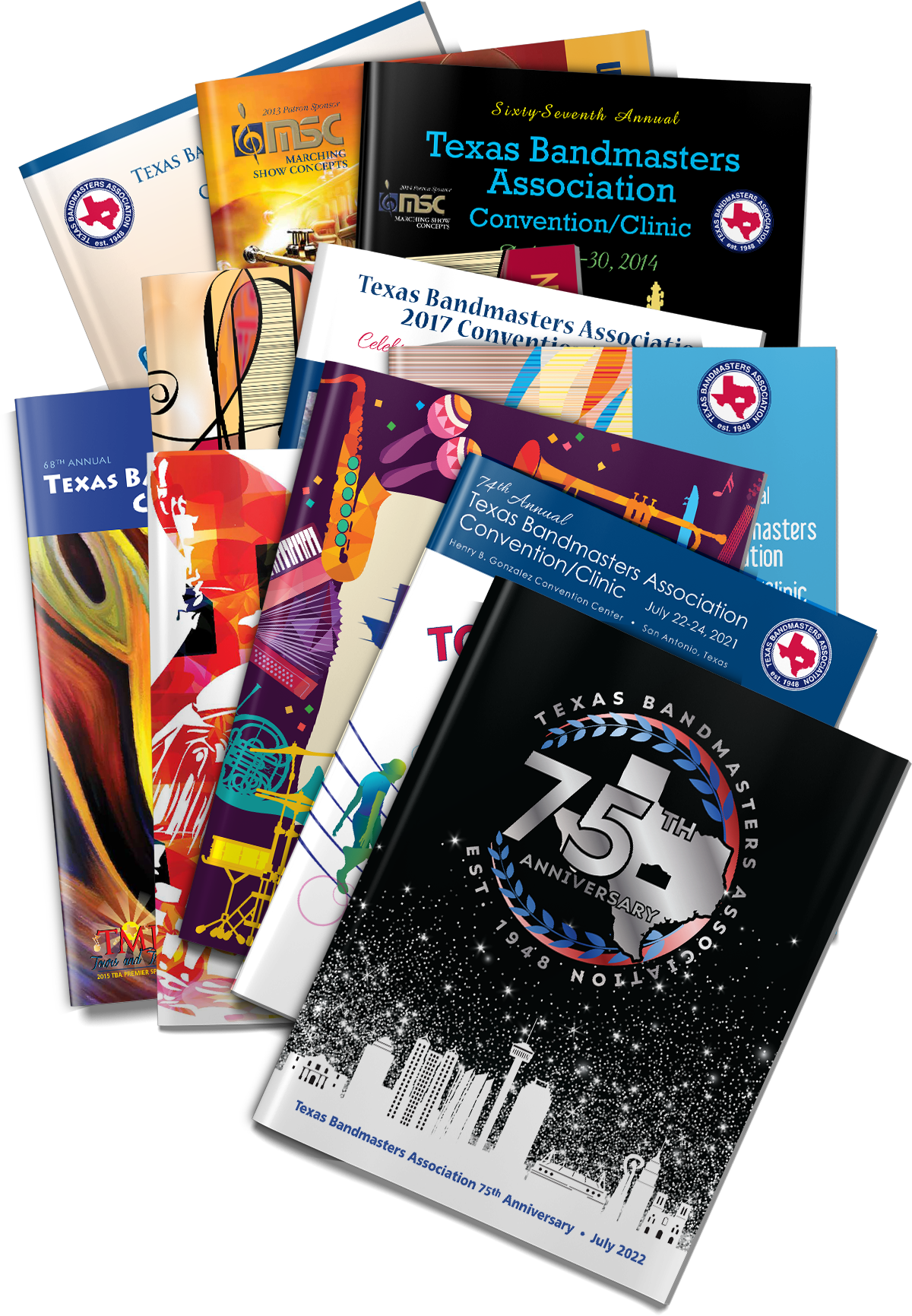 Texas Bandmasters Association Convention/Clinic Program Books