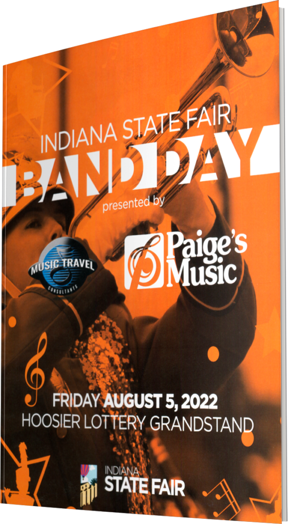 2022 Indiana State Fair Band Day Program Book