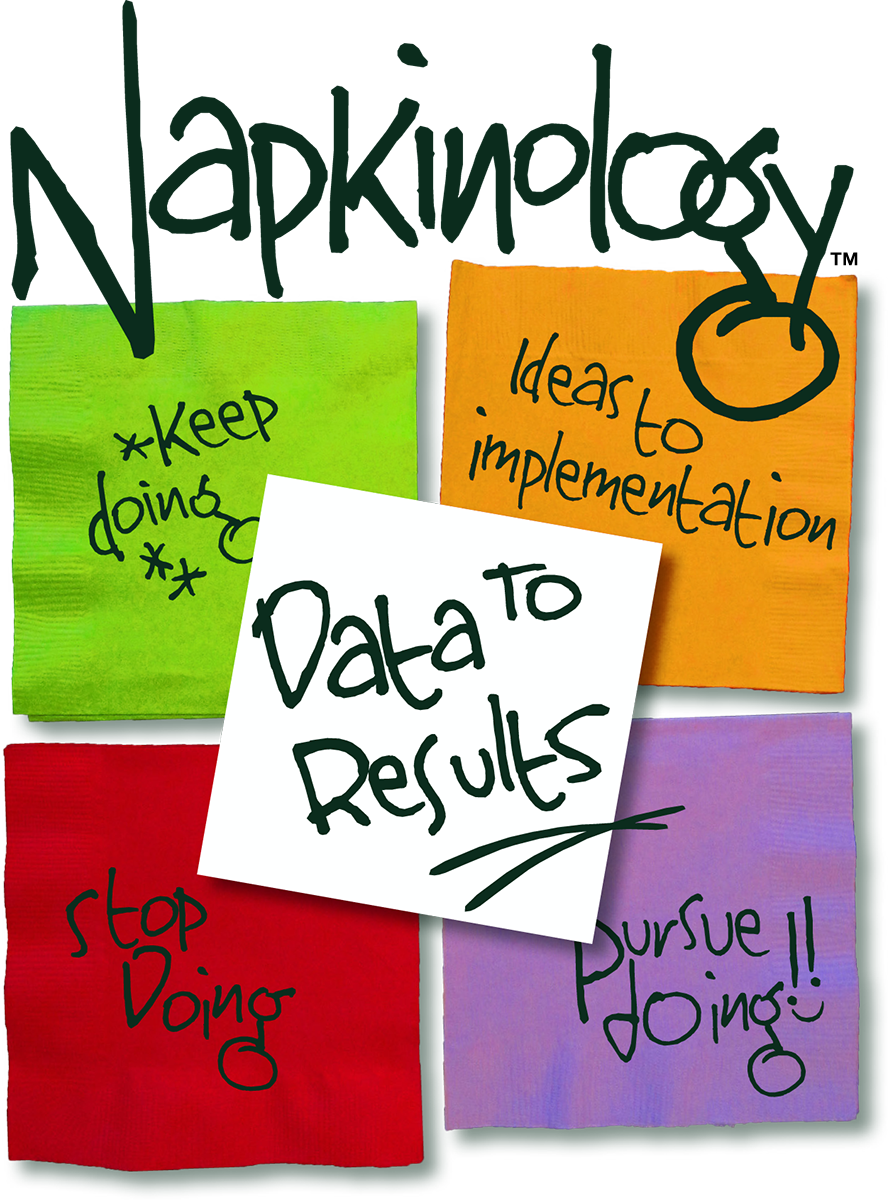 Napkinology (Title with napkins)