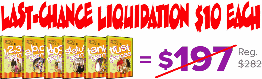 Games That KiCK DVD Liquidation
